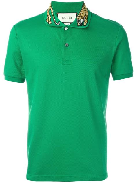 gucci green polo|More.